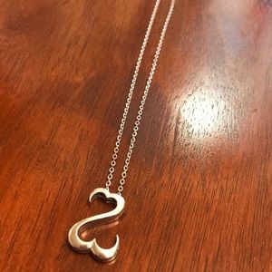 Kay Open Hearts Necklace Sterling Silver
